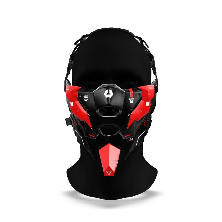 Cyberpunk Mask 3D Model