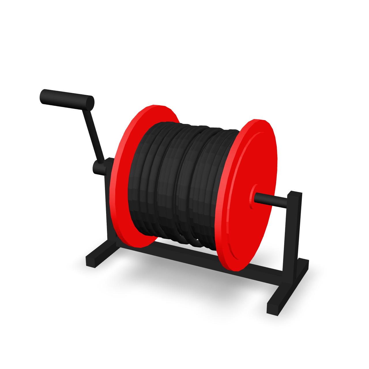 Cable Reel Spool 3D Model