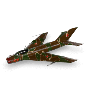 MiG-21 Fighter Jet 3D Model