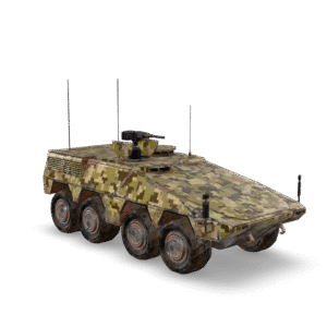 Armored Personnel Carrier 3D Model