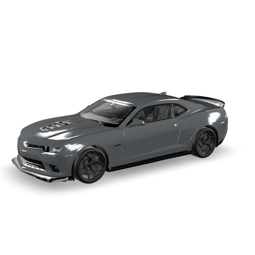Muscle Car Z28 3D Model