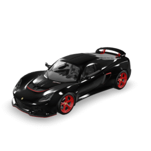 Lotus Exige Black 3D Model