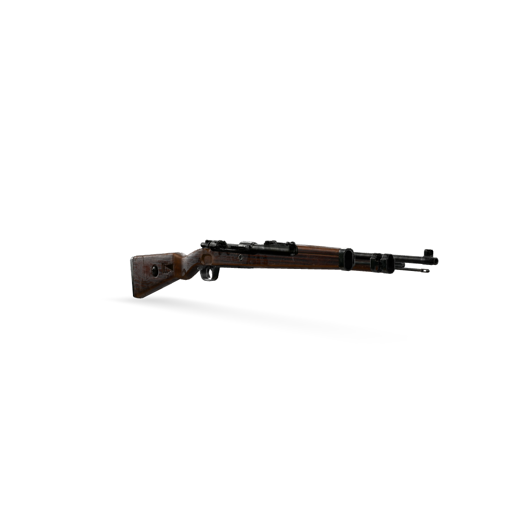 Karabiner 98k Rifle 3D Model