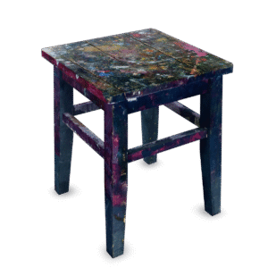 Painter's Stool 3D Model