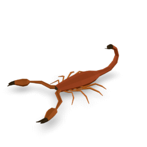 Low Poly Scorpion 3D Model