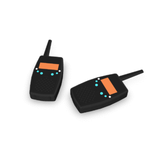 Cartoon Walkie Talkie 3D Model