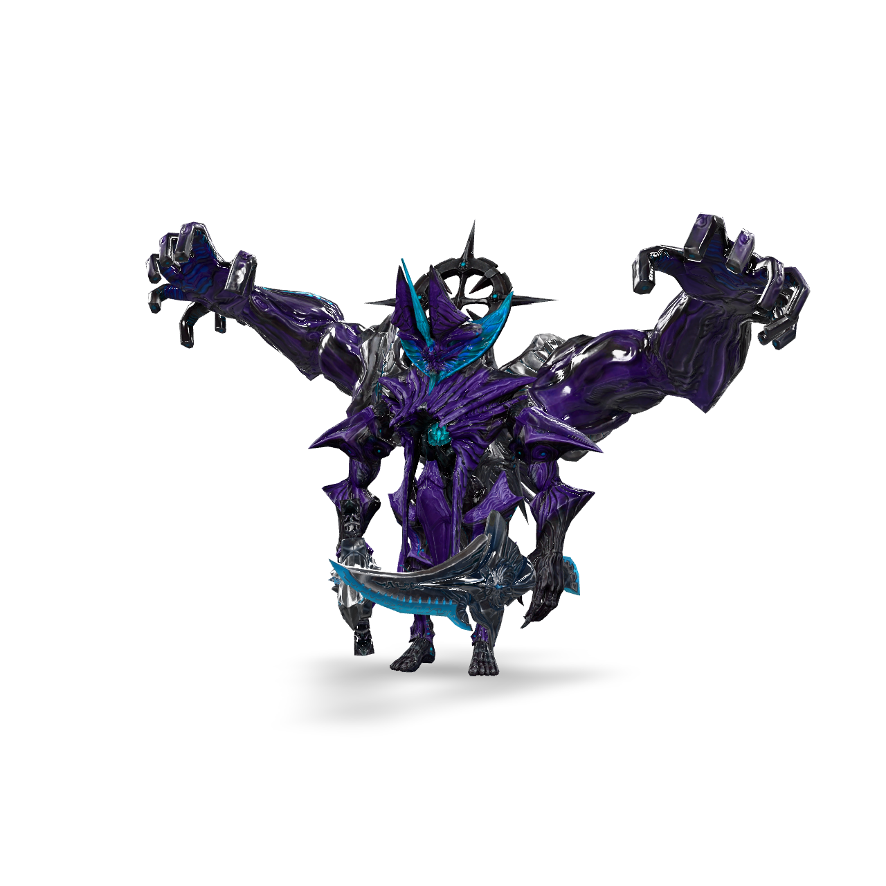 Armored Demon Lord 3D Model