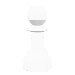 Simple Chess Pawn 3D Model