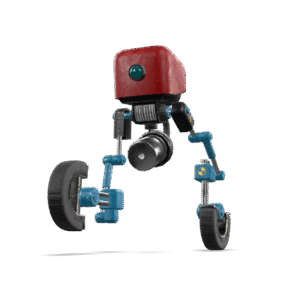 Tripod Surveillance Bot 3D Model