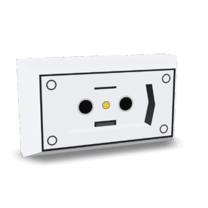 Retro Cassette Tape 3D Model