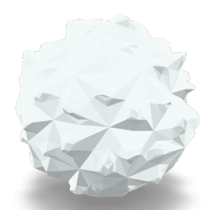 Low Poly Asteroid 3D Model