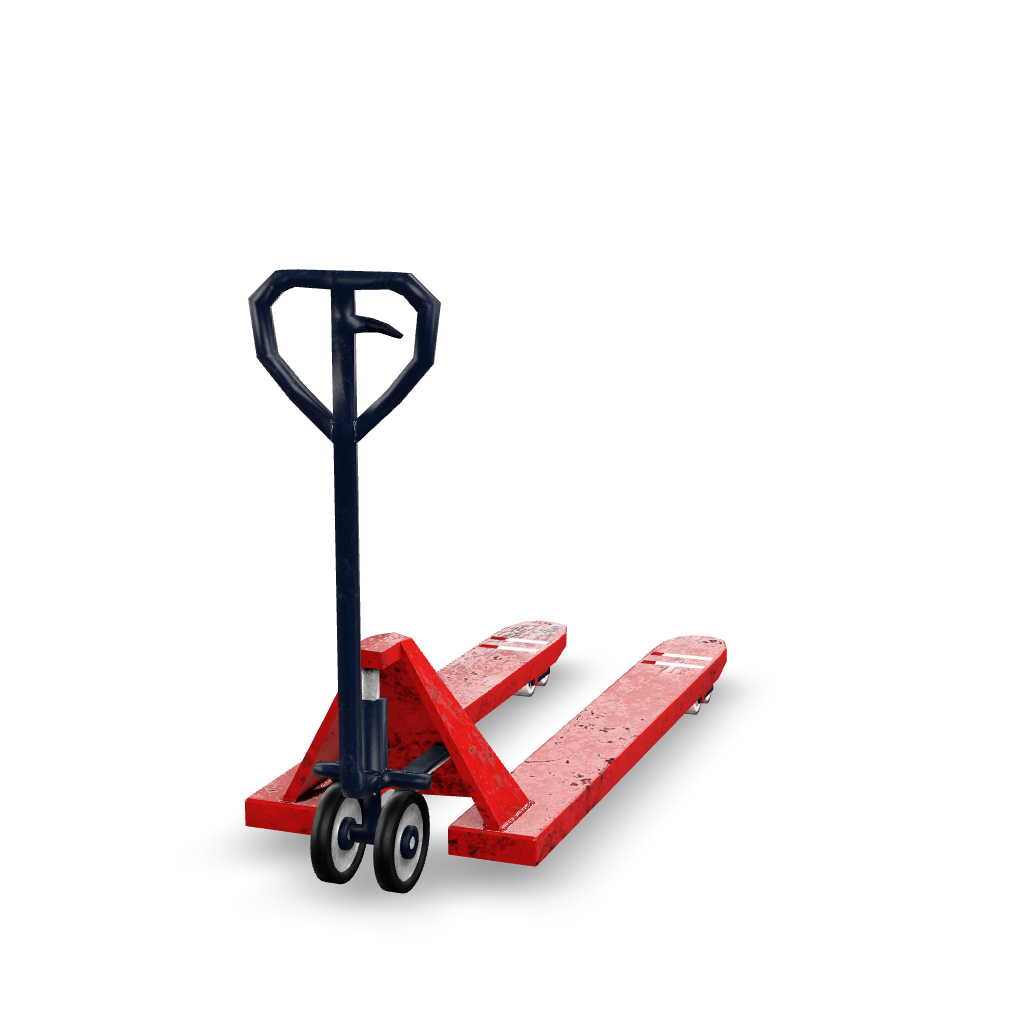 Pallet Jack 3D Model