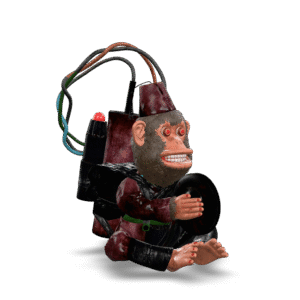 Cymbal Monkey Bomb 3D Model