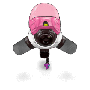 Pink Robot Head 3D Model