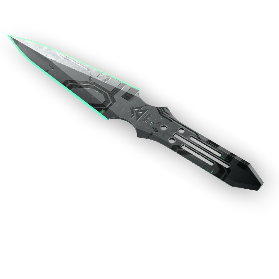 Cyber Dagger 3D Model