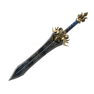 Ornate Fantasy Sword 3D Model