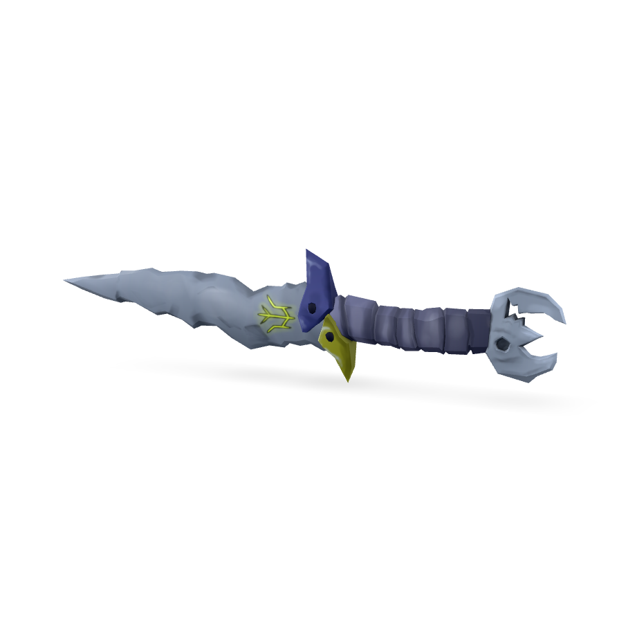 Stylized Fantasy Dagger 3D Model