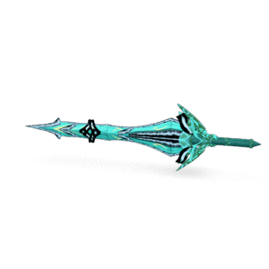 Mystic Turquoise Blade 3D Model