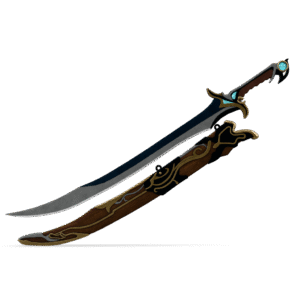Ornate Fantasy Sword 3D Model