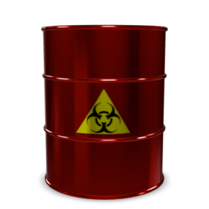 Biohazard Drum Container 3D Model
