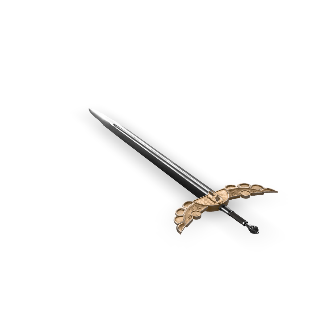 Ornamental Sword 3D Model