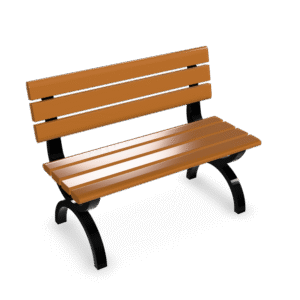 Park Bench Model 3D Model