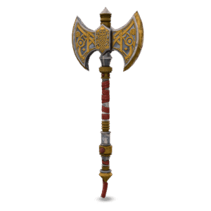 Ornamental Battle Axe 3D Model