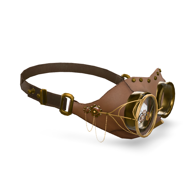 Steampunk Goggles 3D Model