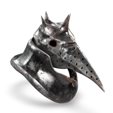 Plague Doctor Helmet 3D Model