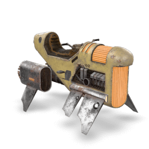 Vintage Hover Bike 3D Model