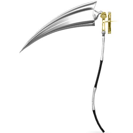 Stylized Scythe Weapon 3D Model