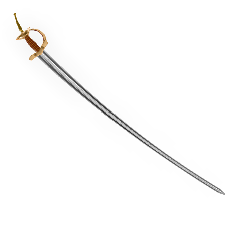Elegant Rapier Sword 3D Model