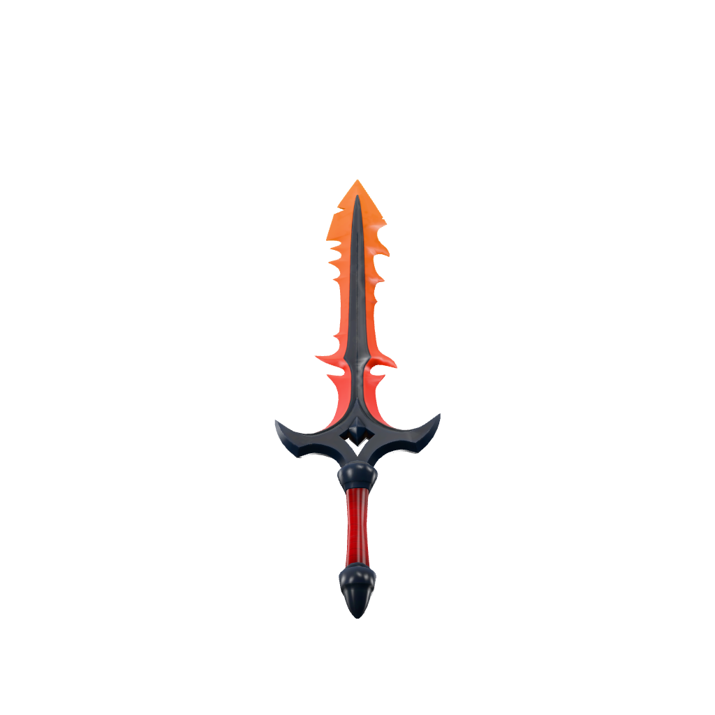 Inferno Blade 3D Model