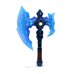 Icy Battle Axe 3D Model