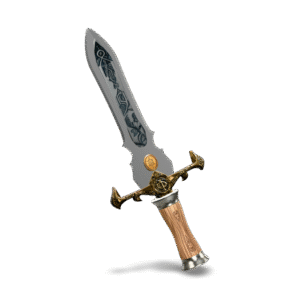 Ornamental Fantasy Sword 3D Model