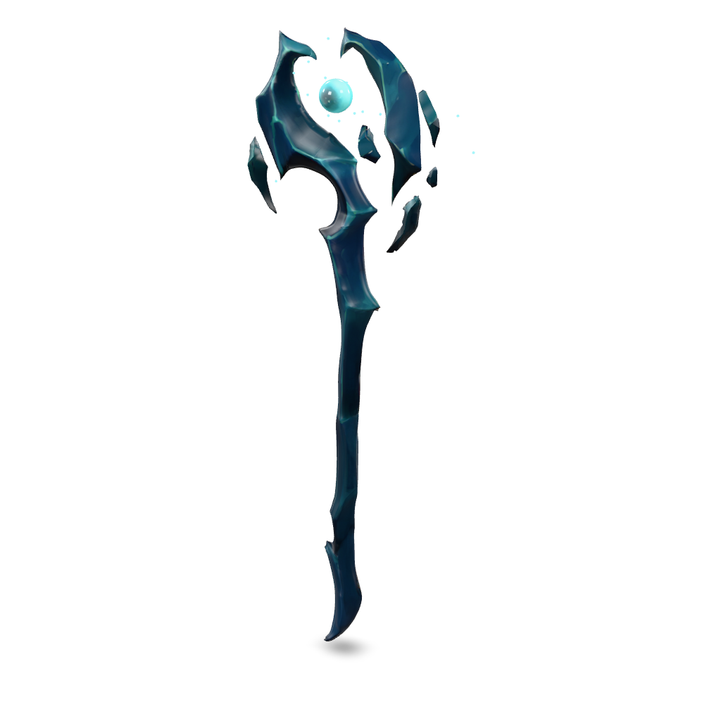 Mystic Ice Staff 3D Model