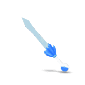 Crystal Ice Sword 3D Model