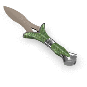 Serpentine Dagger 3D Model