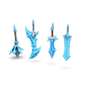 Icy Weapon Pack 3D Model