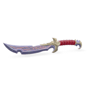 Ornate Fantasy Dagger 3D Model