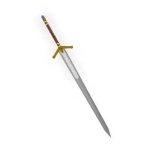 Claymore Sword 3D Model