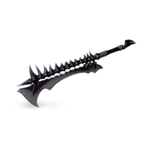 Spiked Fantasy Sword 3D Model