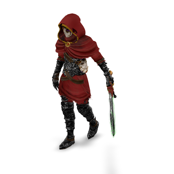 Grim Reaper Warrior 3D Model