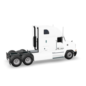 Sleeper Cab Truck 3D Model