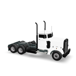 Classic American Truck 3D Model