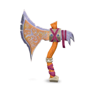 Stylized Battle Axe 3D Model