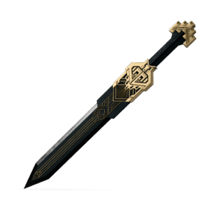 Art Deco Sword 3D Model