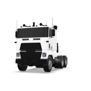 Cabover Truck 3D Model