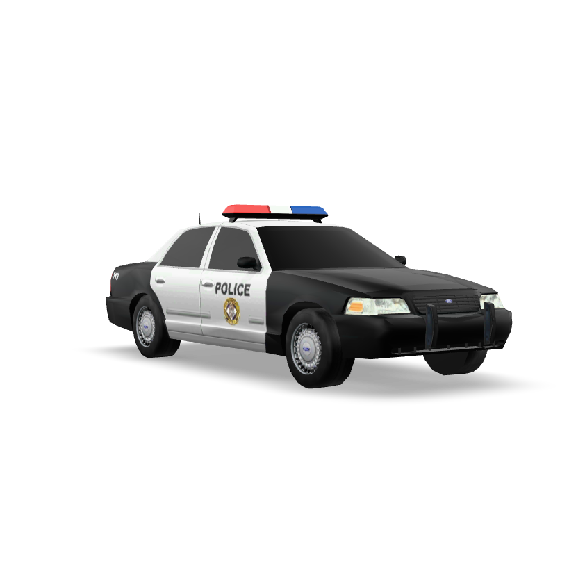 Police Car Vehicle 3D Model
