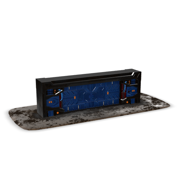 Sci-Fi Wall Panel 3D Model